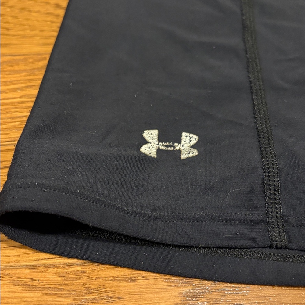 Under Armour | Basic Black Compression Workout Bi… - image 2